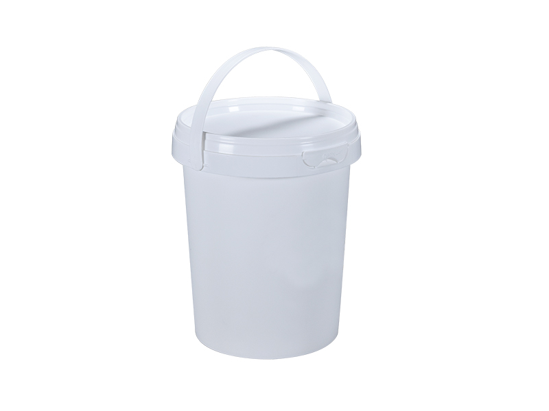 Weiß Kunststoff Klar Container