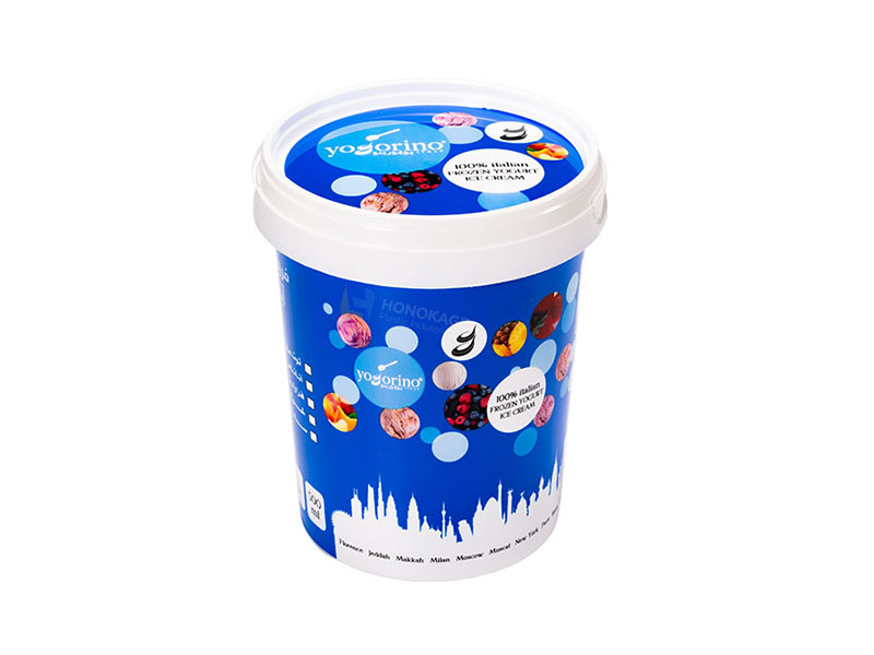 500ml Runde Eis Container
