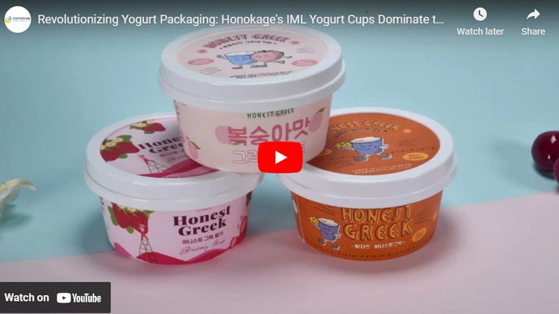 Revolution ierung der Joghurt verpackung: Die IML-Joghurt becher von Honokage dominieren den Markt