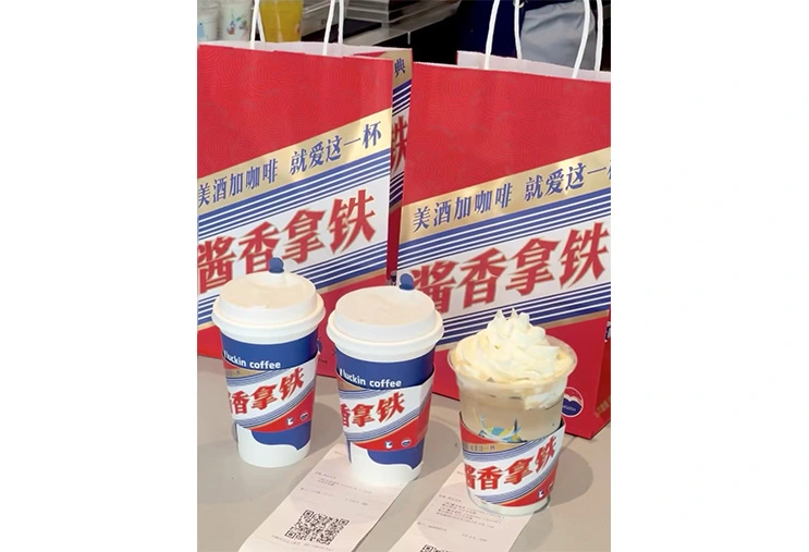 Moutai Latte braut in Partnerschaft mit Luckin Coffee einen Sturm der Aufregung