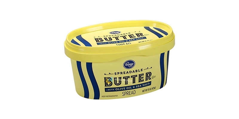 16oz ovaler IML-Margarine-Behälter